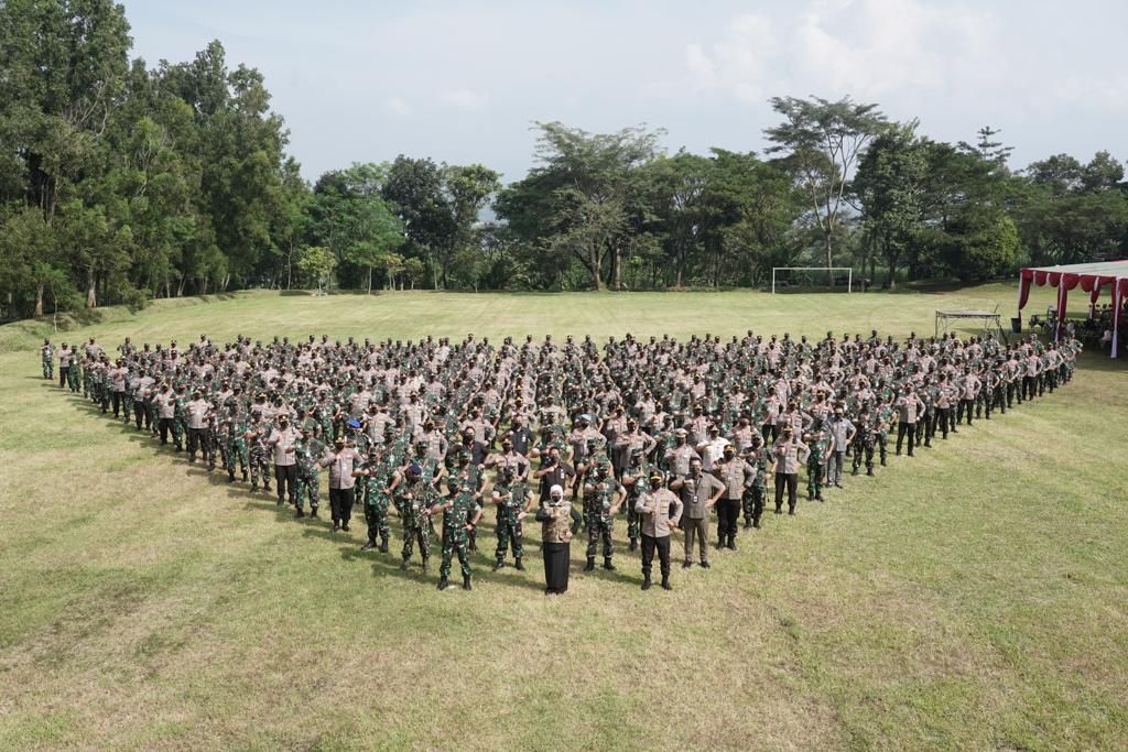 TNI/Polri dan Forkopimda Jatim Dukung Pemulihan Ekonomi Nasional