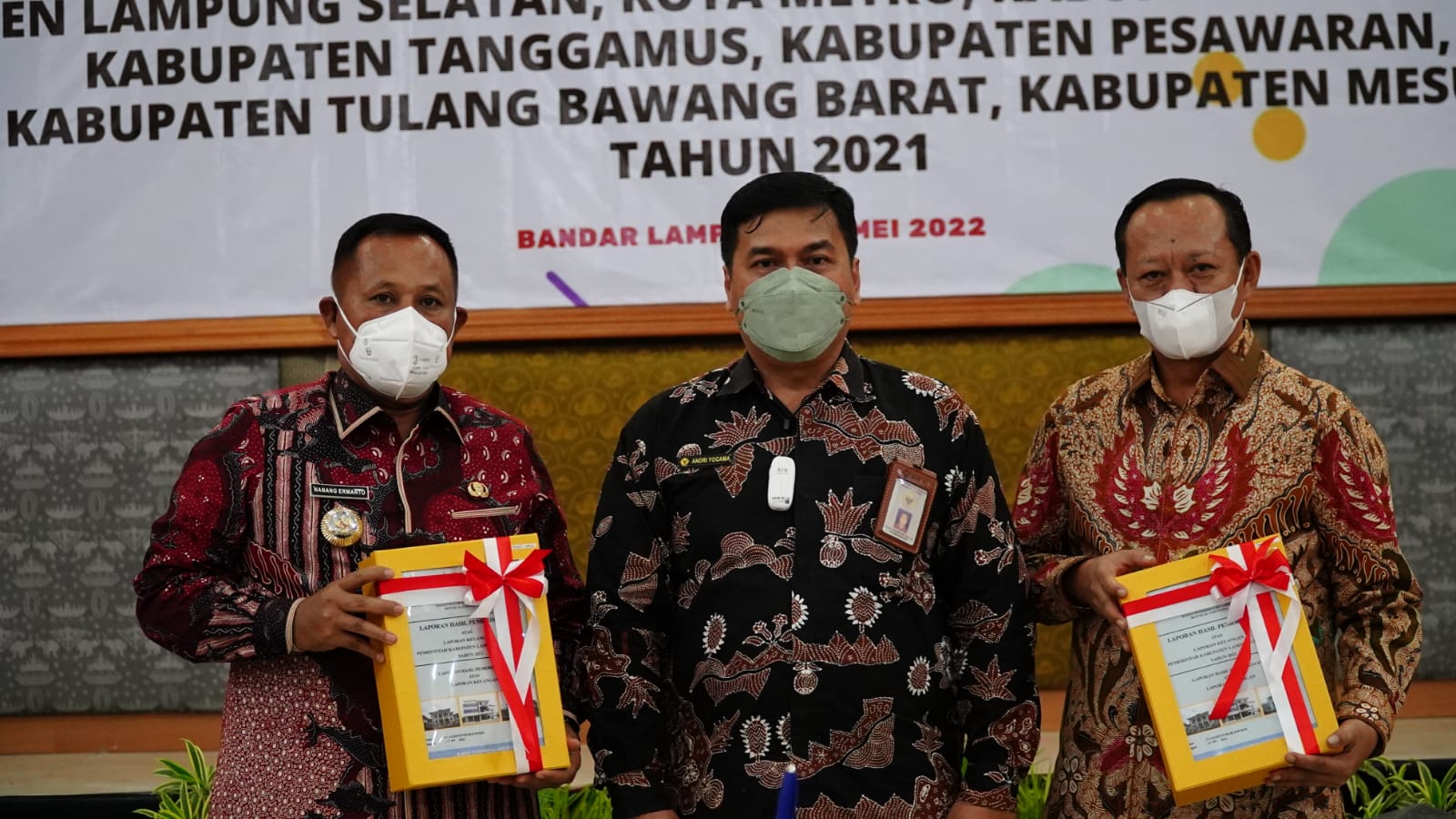 Pemkab Lamsel Kembali Meraih Opini WTP