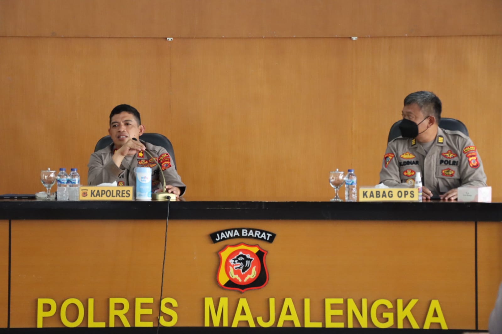 Kapolres Majalengka Gelar Anev Operasi Ketupat Lodaya 2022