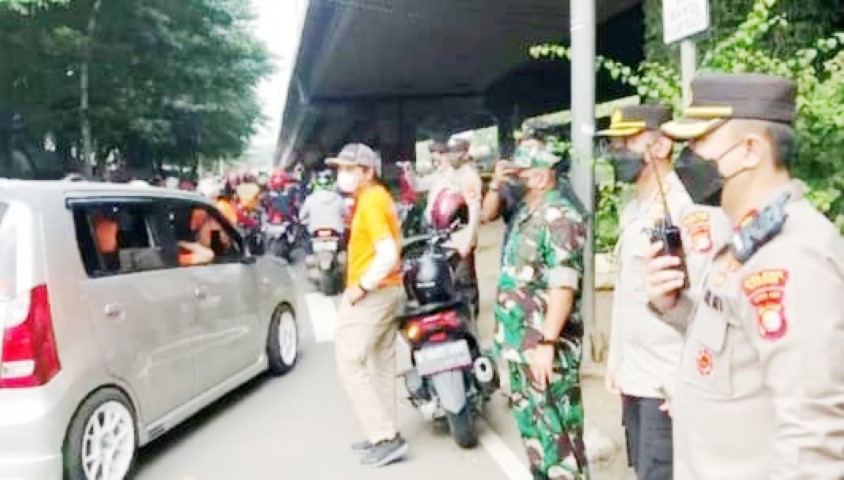 Kolaborasi Kapolres dan Dandim 0505/Jakarta Timur, Amankan Hari Buruh Tahun 2022