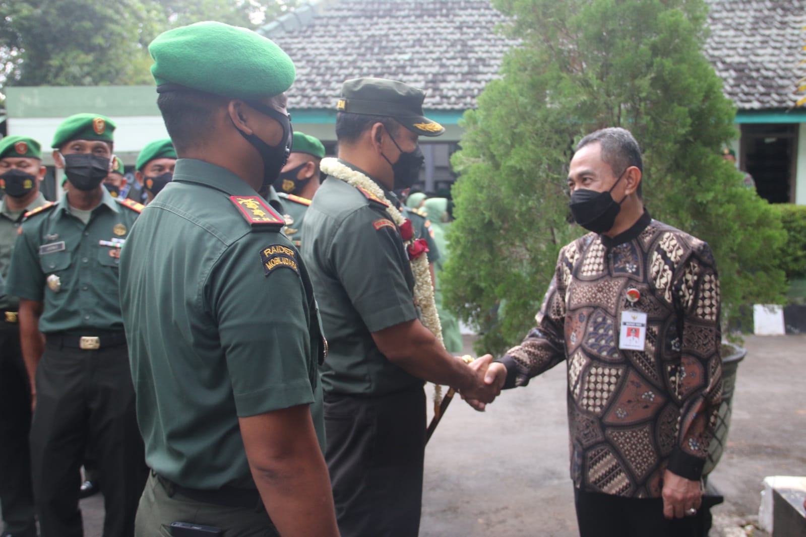 Bupati dan Dandim Pati Sambut Kedatangan Danrem