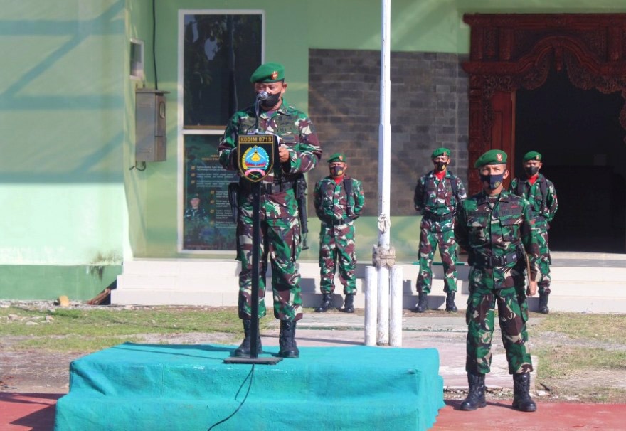 Harkitnas ke 114, Kodim 0719/Jepara Gelar Upacara Bendera