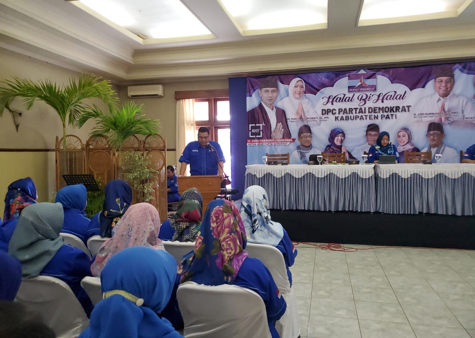 Kompak Sekali!!! Partai Demokrat Gelar Halal Bihalal