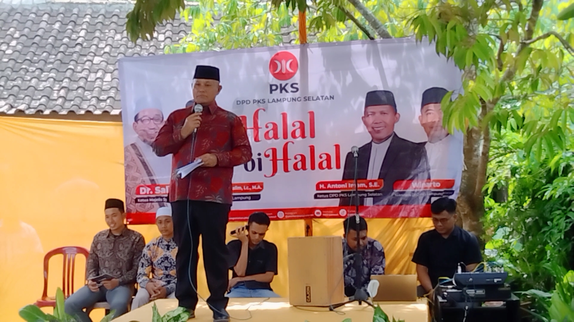 Nanang Ermanto Hadiri Halal bi Halal di Rumah Aspirasi Antoni Imam