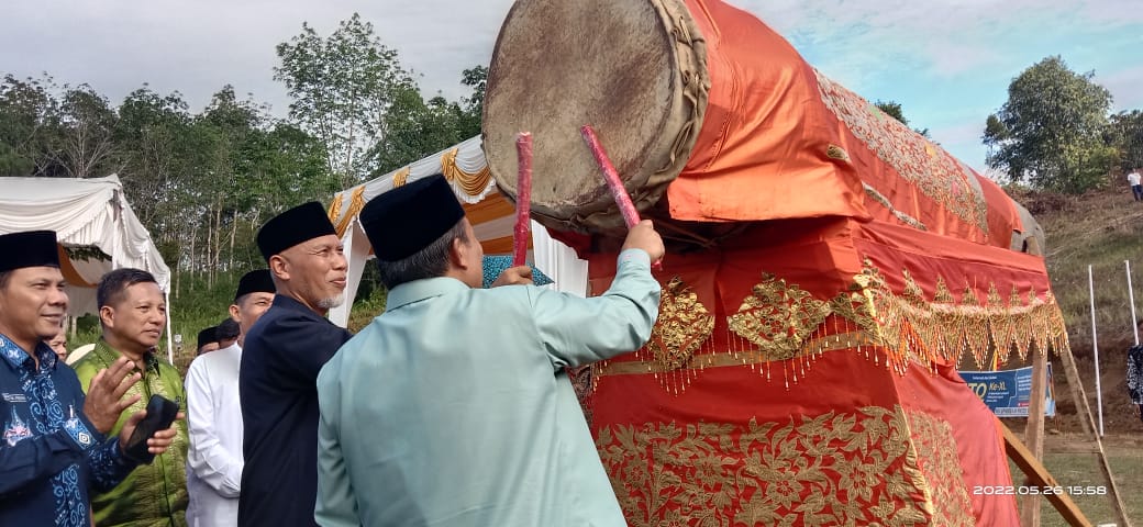 Bismilah !!! Pukul Tabuh Peresmian MTQ ke XL