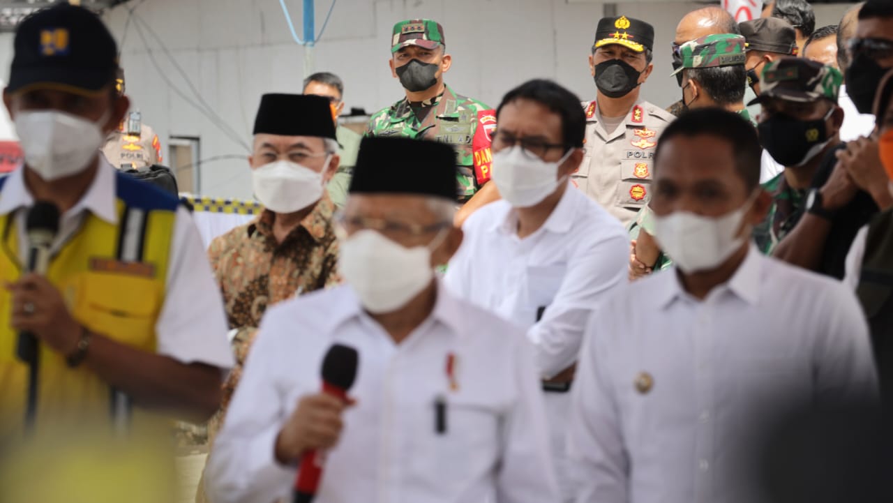 Kapolda dan Forkopimda Jatim Kawal Wapres RI Kunker di Lumajang