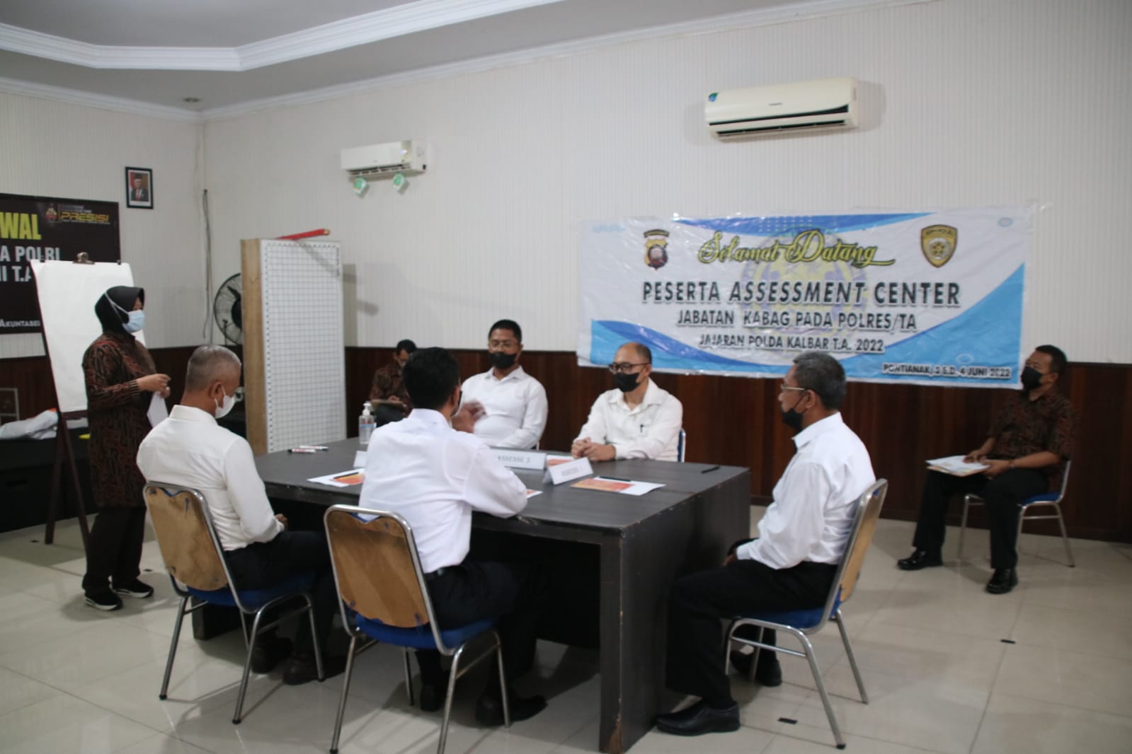 13 Peserta Mengikuti Assesment Center Polda Kalbar