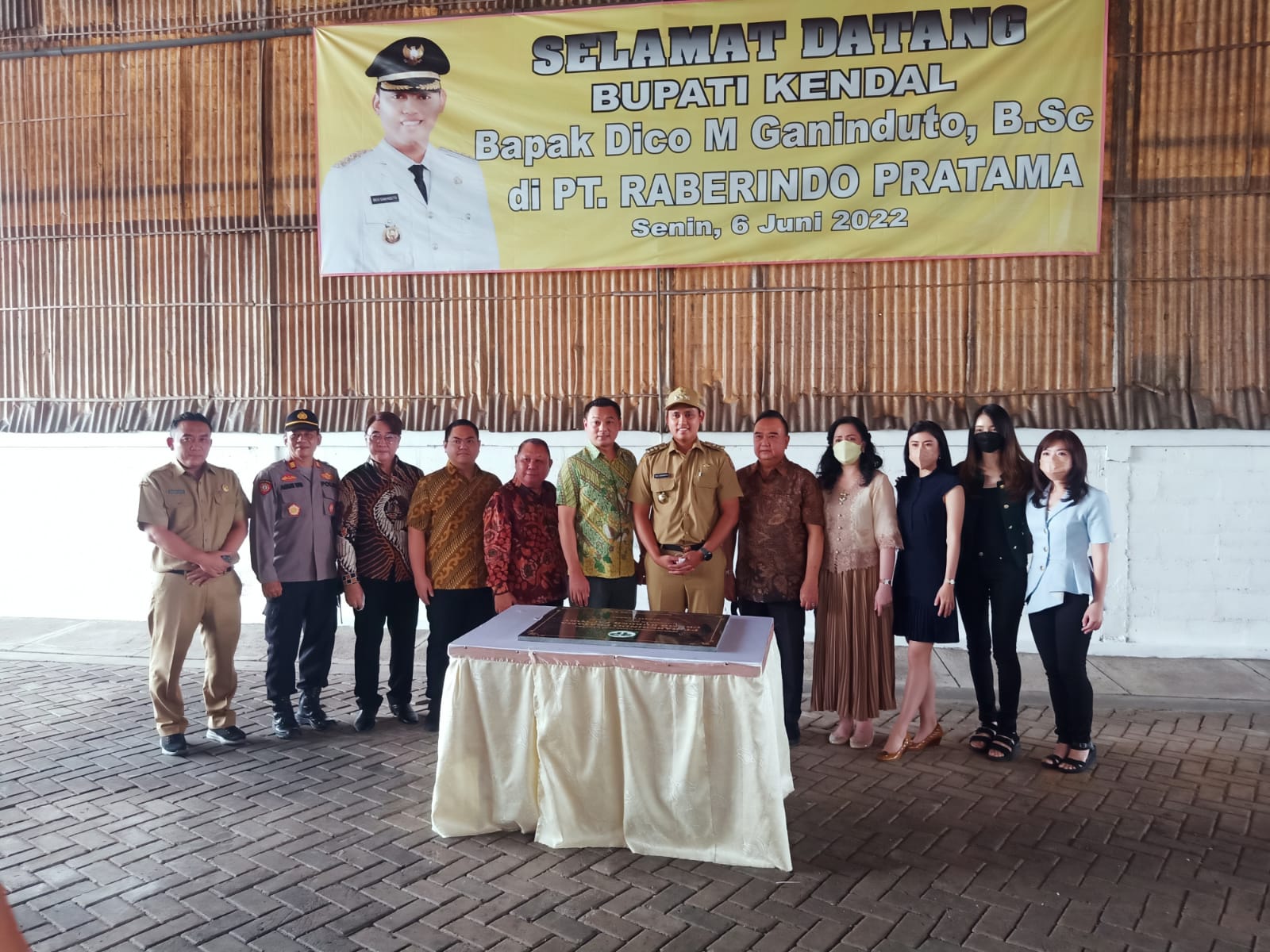 Bupati Resmikan Penambahan Mesin Drayer