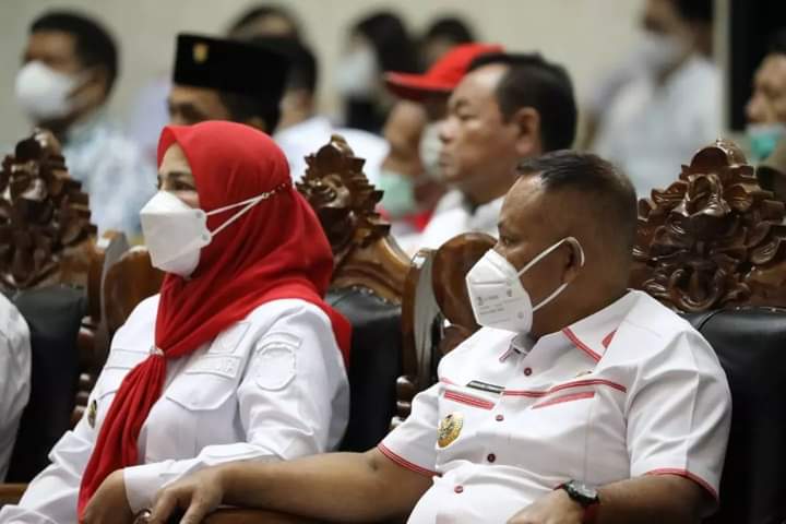 Bupati Lamsel H Nanang Ermanto Hadiri Pelantikan Percasi Provinsi Lampung