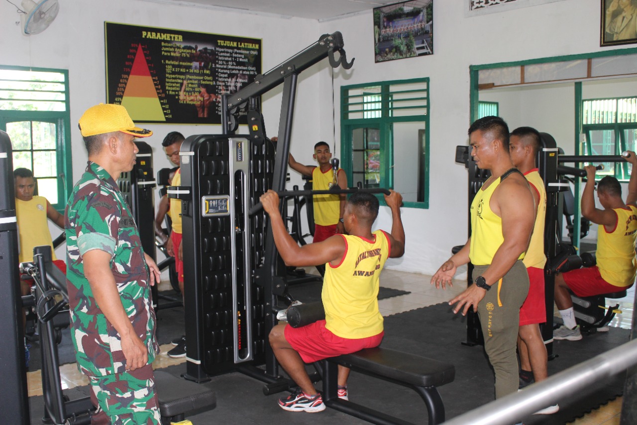 Yonif 611/Awang Long Terima Kunjungan Tim Disjasad