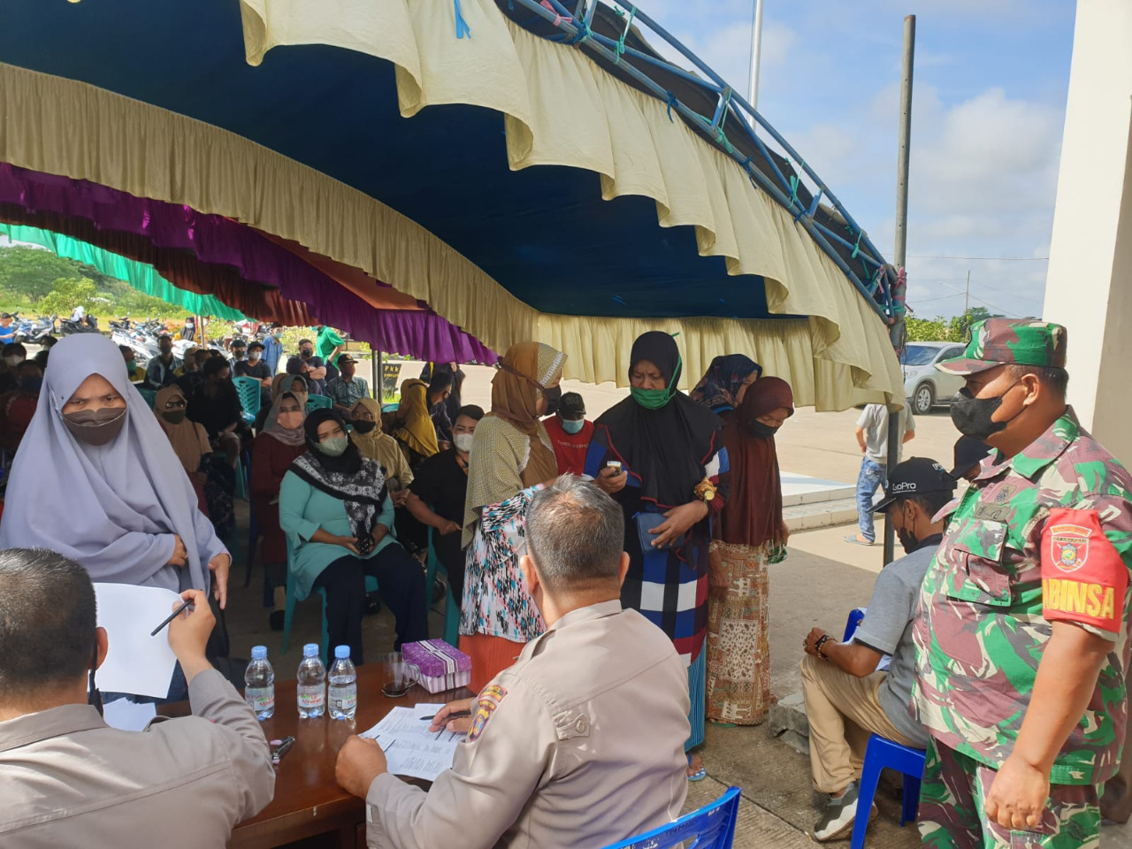 Sasar Warga Desa Embalut, Katim Mobile, Kodim 0906/Kutai Kartanegara “Target Sasaran Harus Tercapai”