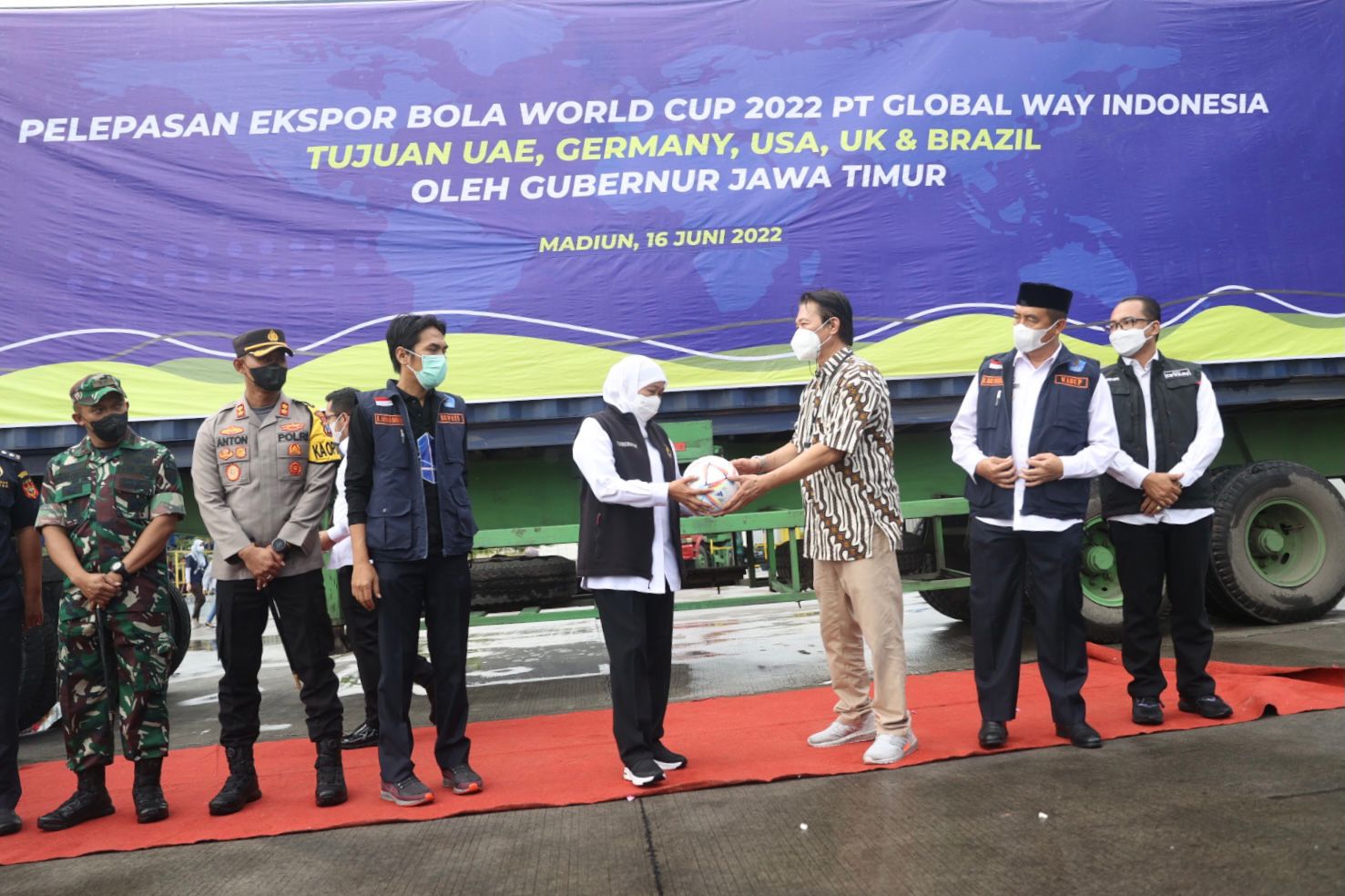 Ajang World Cup 2022, Gubernur Jatim Bangga Bisa Berkontribusi