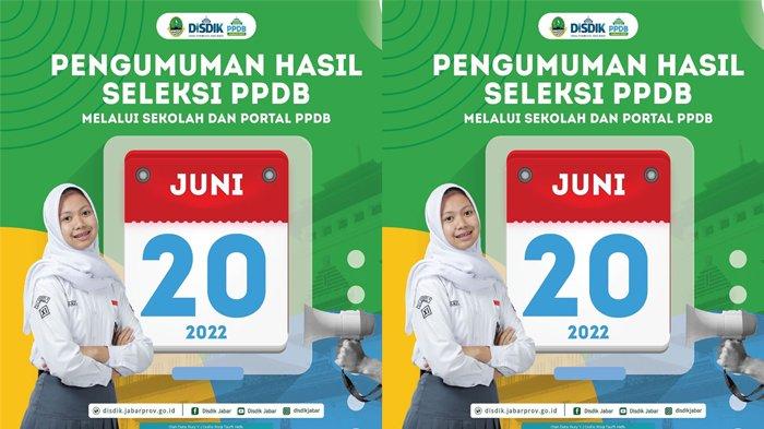 Hasil Seleksi PPDB Jabar 2022 Diumumkan Hari Ini
