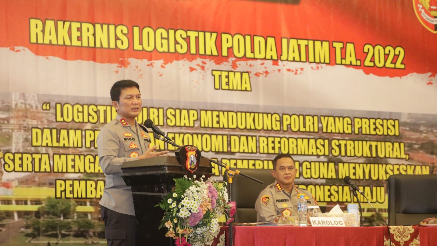 Polda Jatim Sebagai Operator Aplikasi Simak Sakti BMN