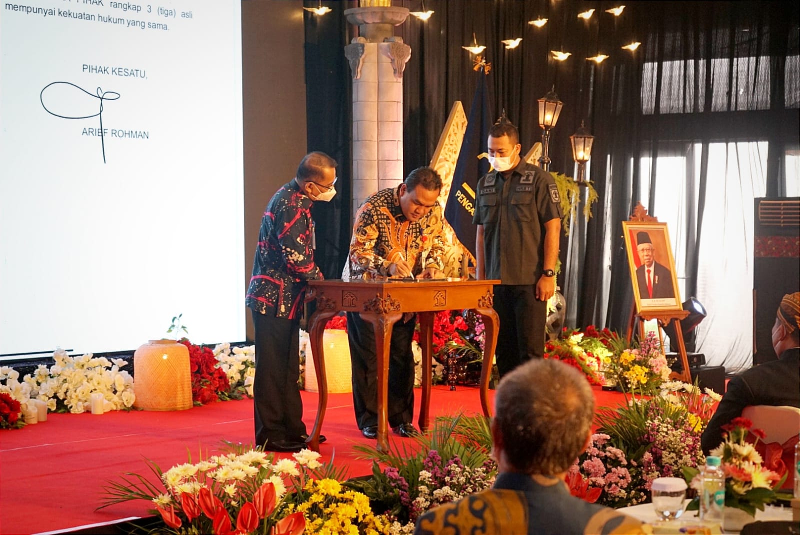 Bupati Blora Menandatangani Nota Kesepahaman Dengan Kepala Kemenkumham Kanwil Jateng