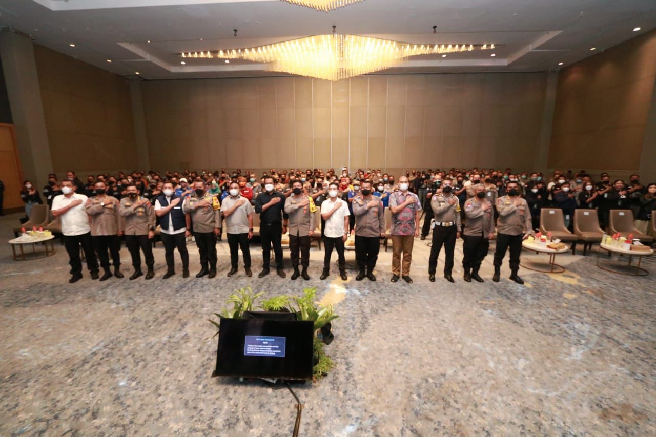 Polda Jatim Gelar Deklarasi Anti Hoax dan Bijak Bermedsos