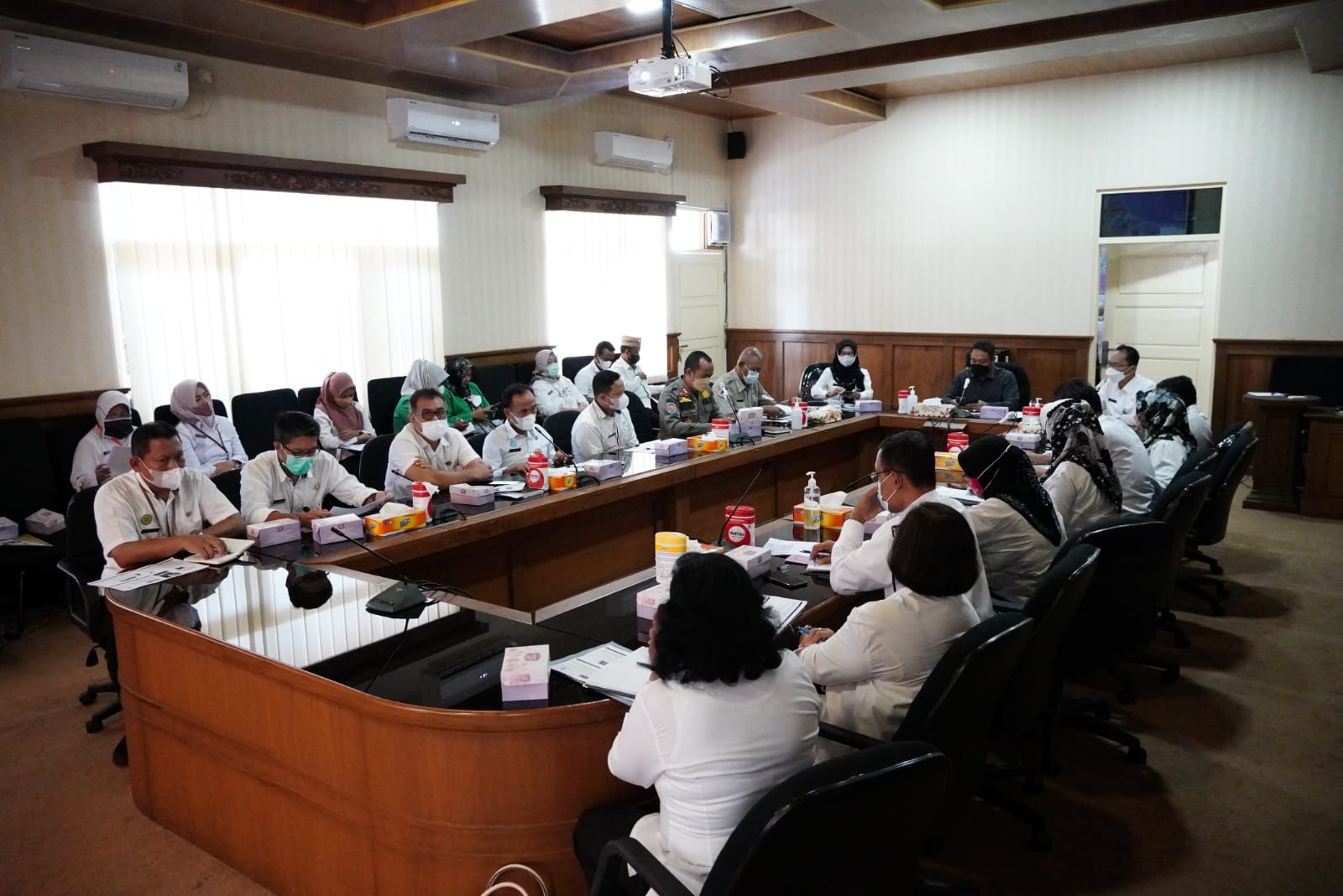 Penanggulangan Kemiskinan, Wakil Bupati Rapat Bersama Sejumlah Kepala OPD dan Stakeholder