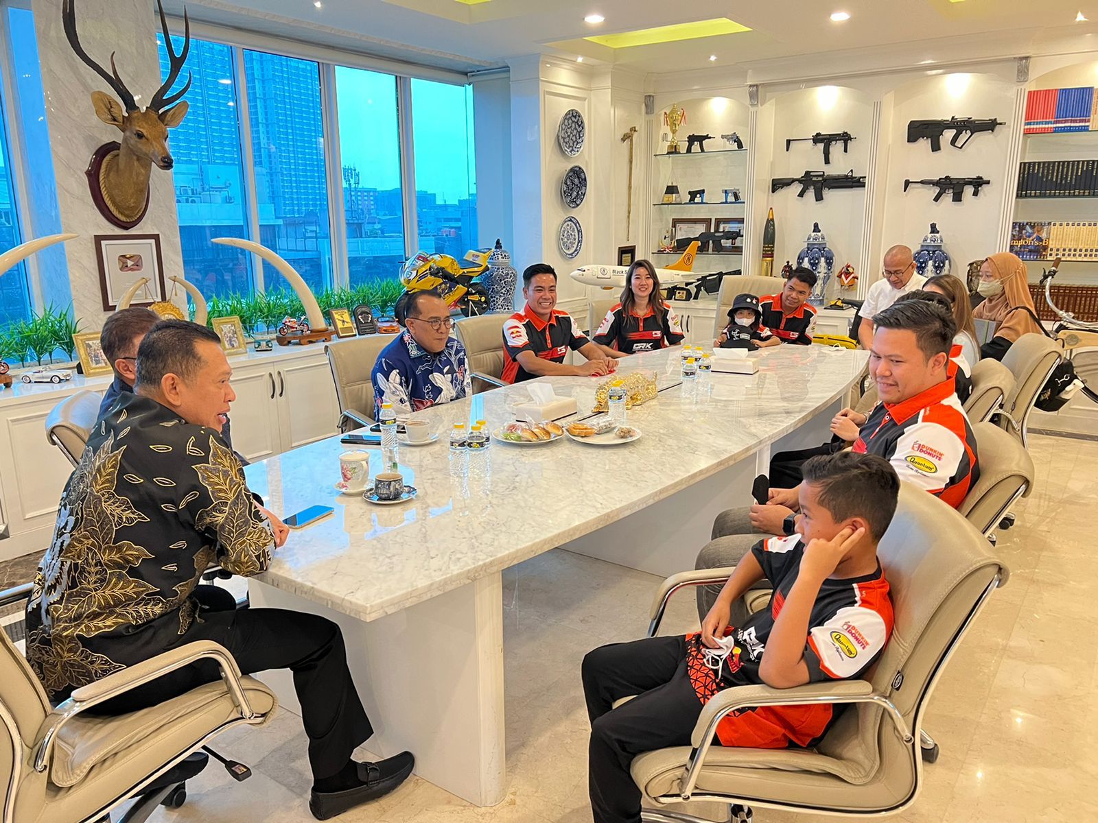 Ketua Umum IMI Bamsoet Dorong Pembalap Muda Gokart