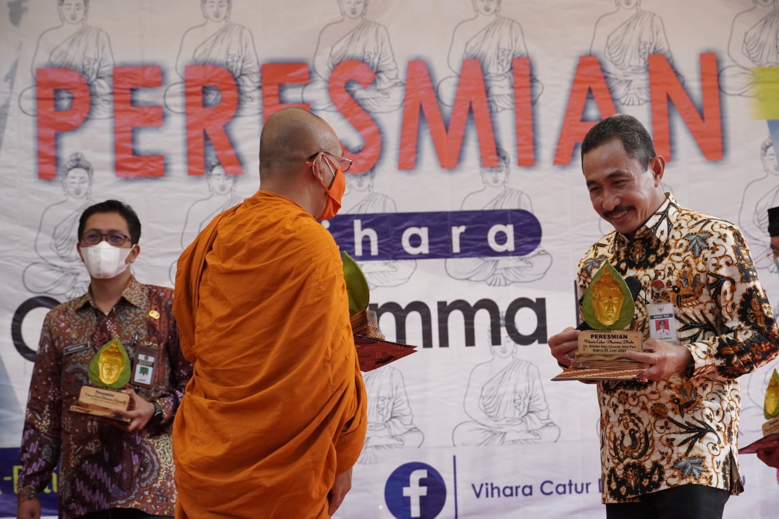 Resmikan Vihara, Bupati Harapkan Keberagaman di Pati Terus Terjaga