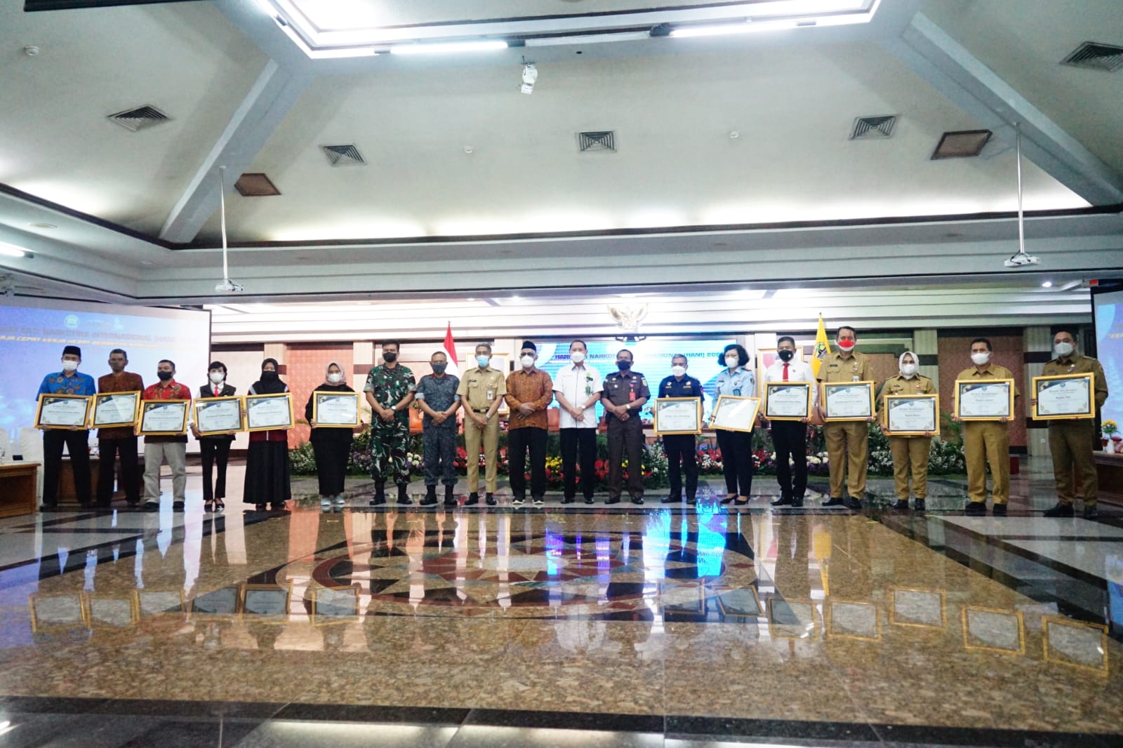 Terima Penghargaan di HANI, Wabup Pati ; Jangan Sampai Kenal Narkoba