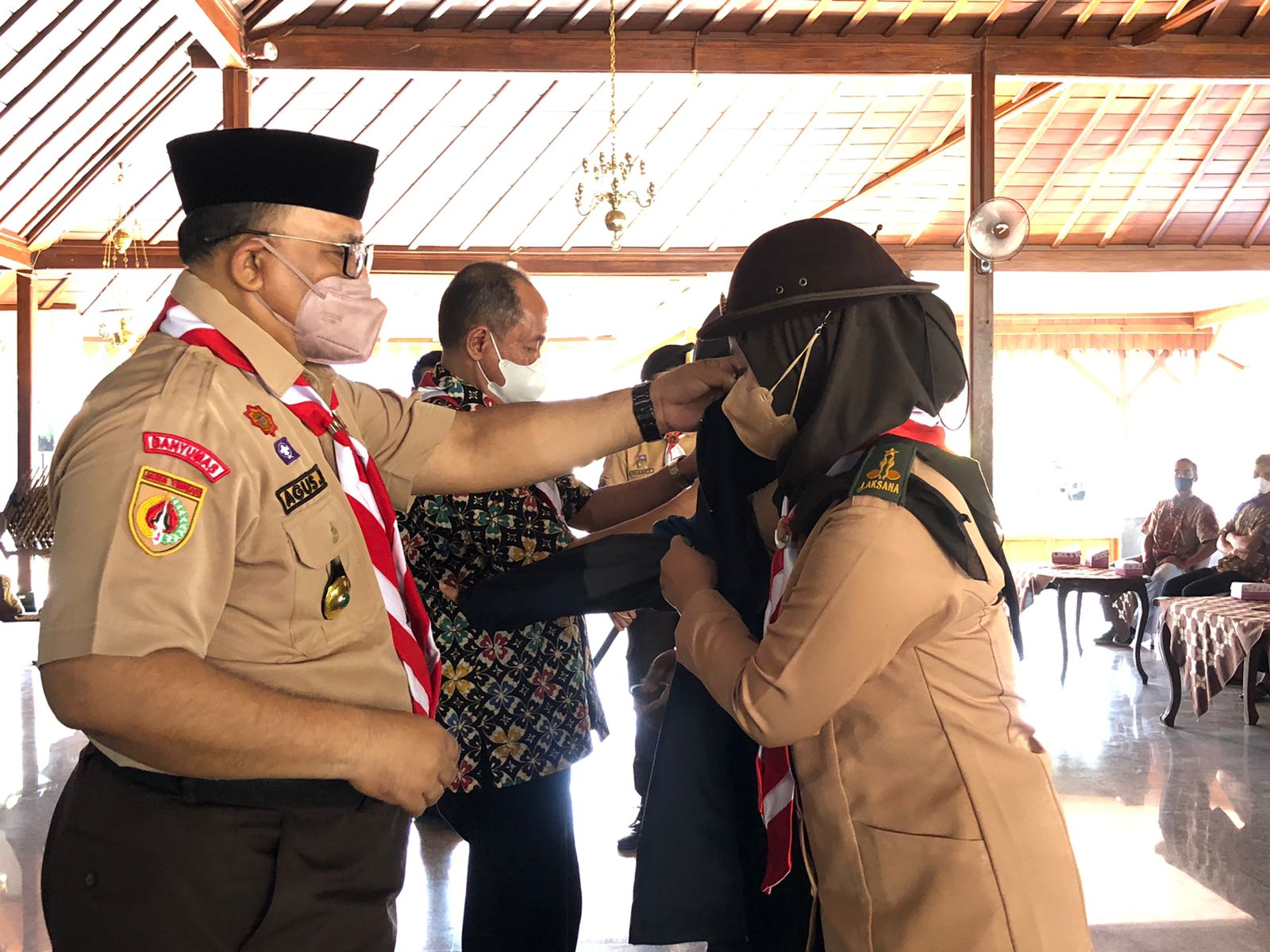 Wakil Bupati Lepas Kontingen Perkemahan Wirakarya Daerah Kwarda Jateng