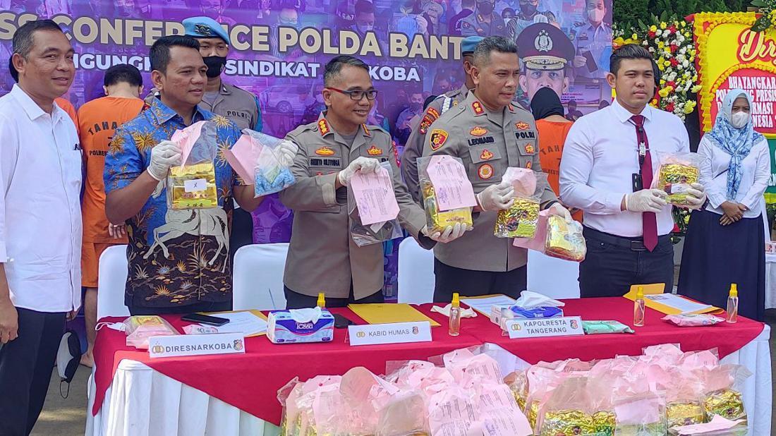 43 Kg Sabu Berhasil Digagalkan Polda Banten