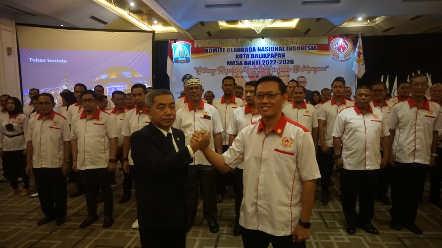 Sah! Pengurus KONI Kota Balikpapan Masa Jabatan 2022 – 2026 Resmi Dilantik
