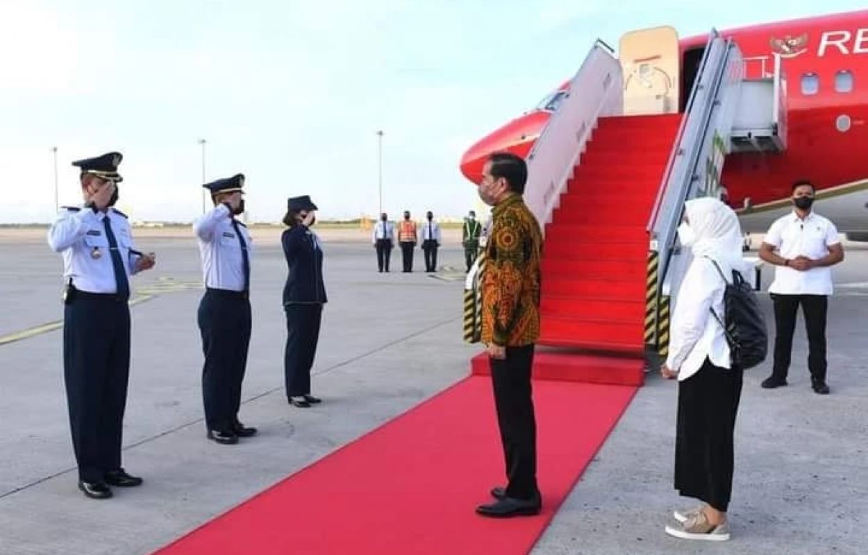 Bertolak ke Semarang, Presiden dan Ibu Iriana akan Hadiri Upacara Hari Bhayangkara Besok