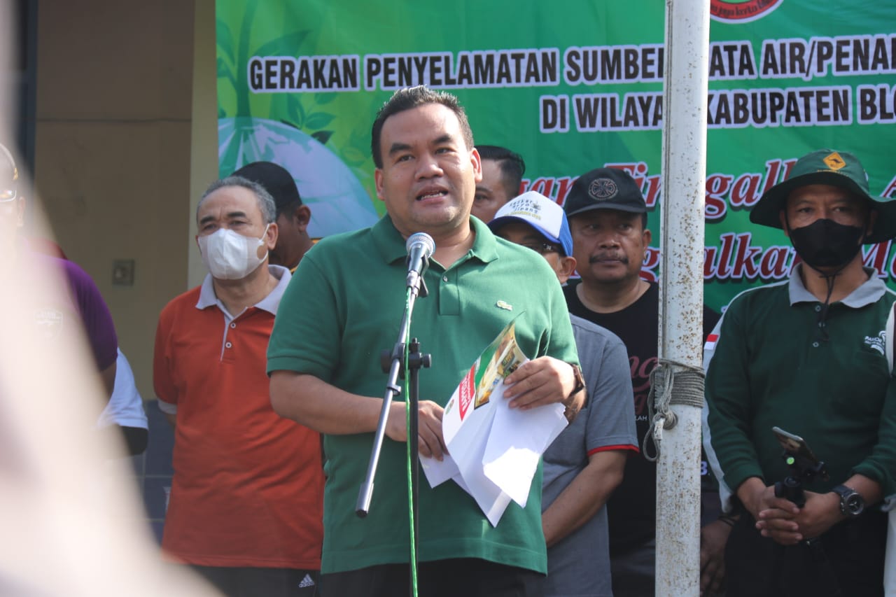 Bupati Apresiasi Gerakan Selamatkan Sumber Mata Air di Blora ini