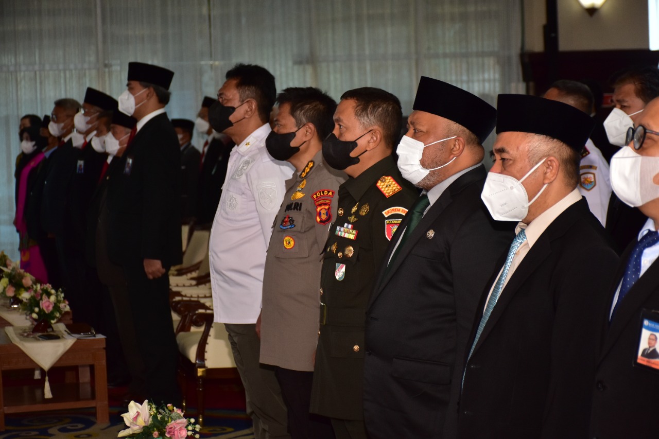 Danrem 091/ASN Brigjen TNI Dendi Suryadi, S.H., MH Ucapkan Selamat Bertugas  Kepala Perwakilan BPKP Kaltim