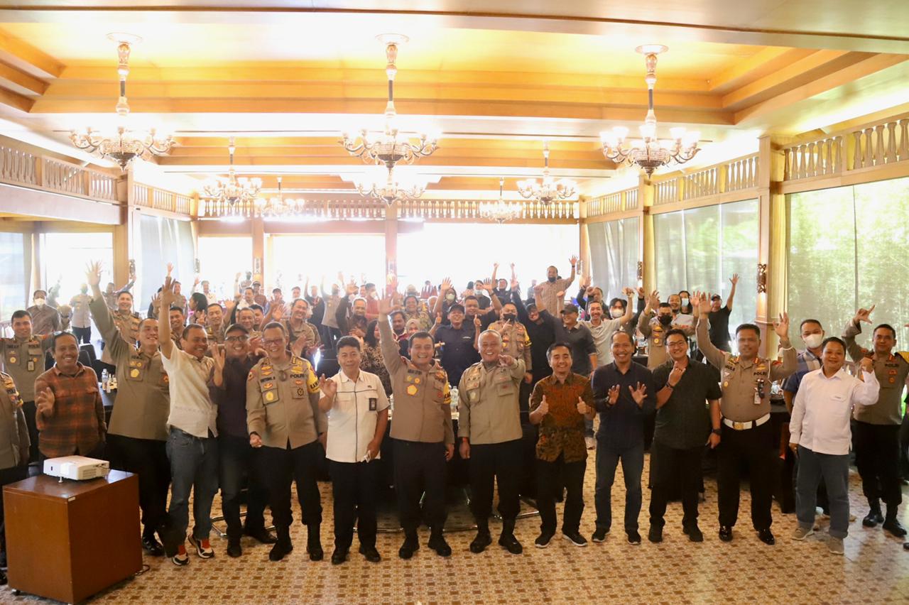 Sinergitas Polda Jateng dan Awak Media Bukan Hanya Profesi