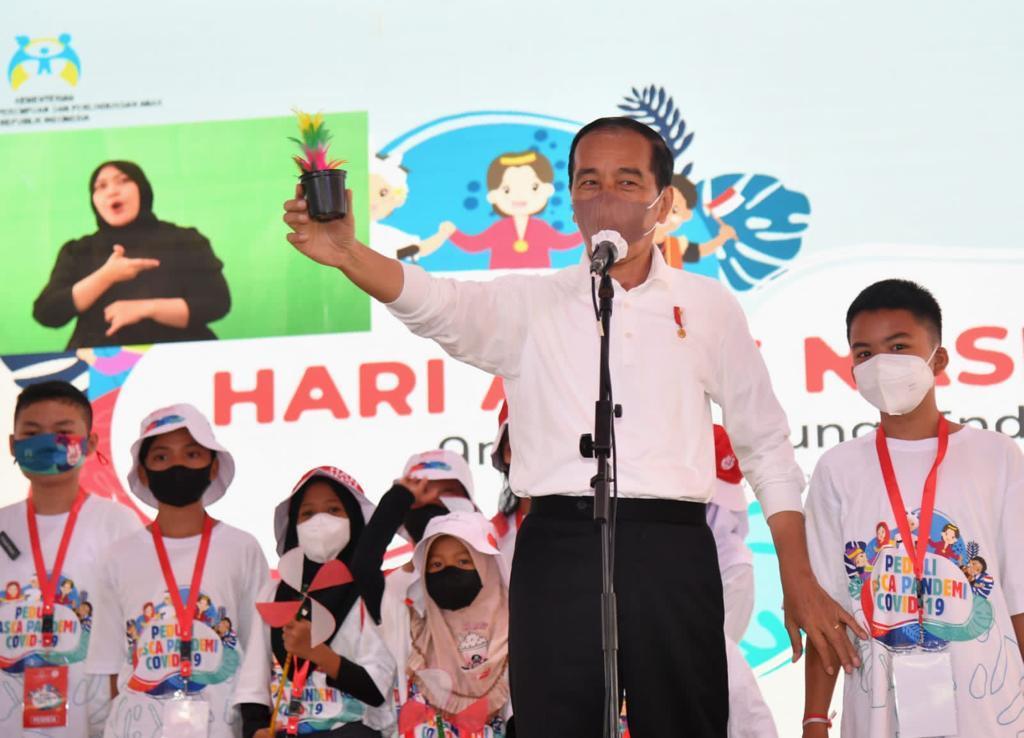 Peringatan Hari Anak Nasional, Ini Pesan Presiden RI