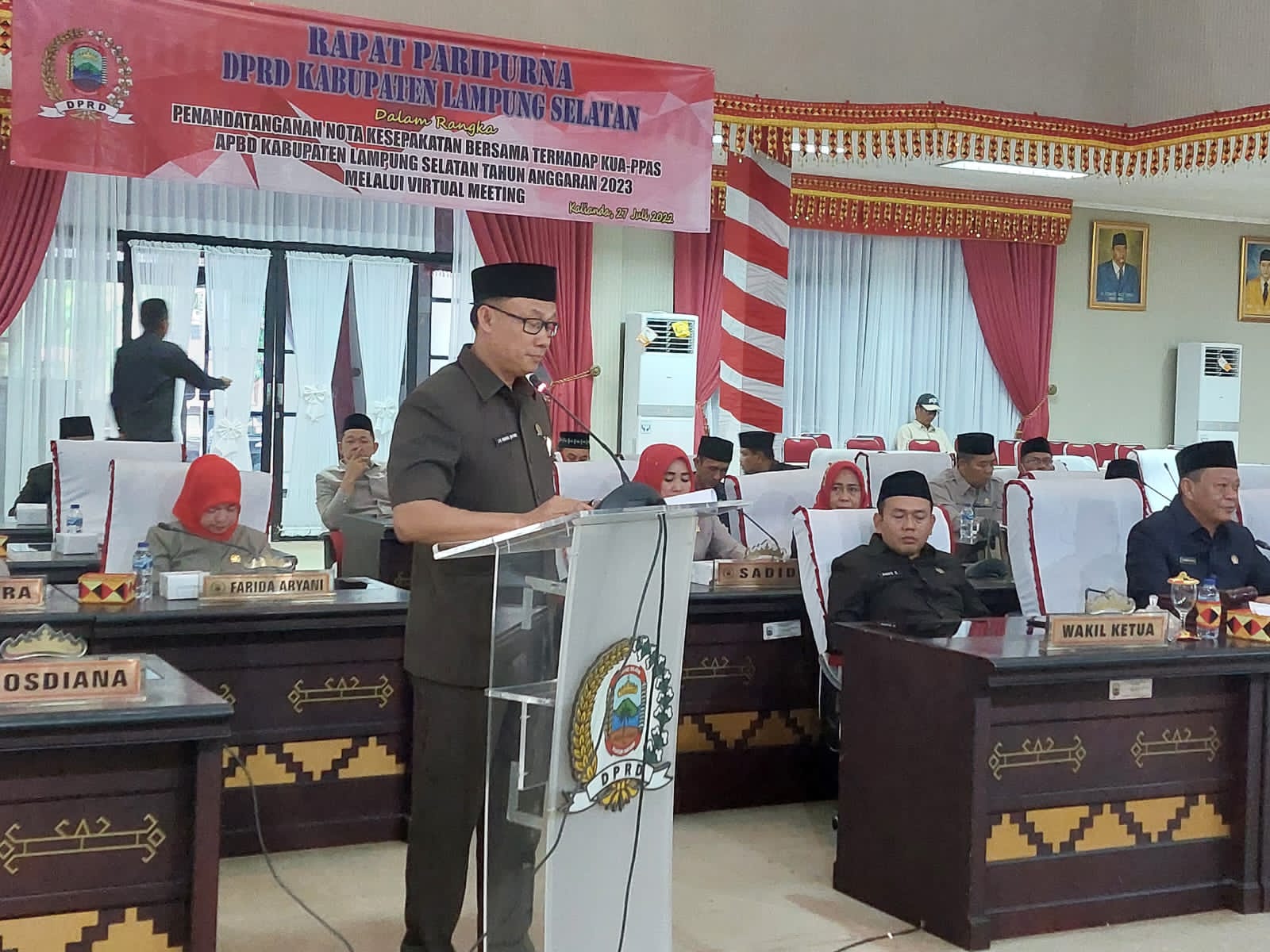 Fraksi Demokrat DPRD Lamsel, Jenggis Minta Pemda Lebih Serius Dalam Menyusun Anggaran Belanja Pegawai