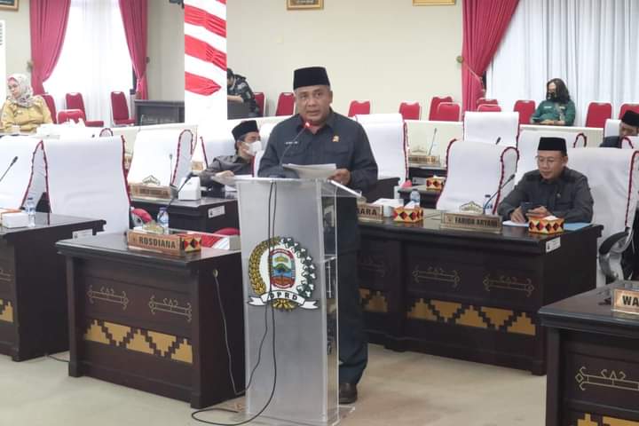Fraksi PKS Menekankan Pada Anggaran dan Kegiatan APBD Ta-2023 Mengakomodir Pokok-Pokok Pikiran Anggota DPRD