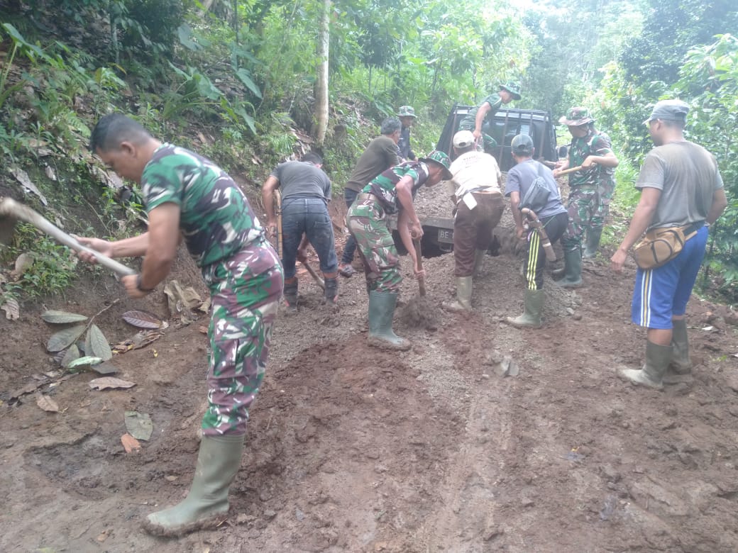 TMMD Bangkitkan Budaya Gotong Royong