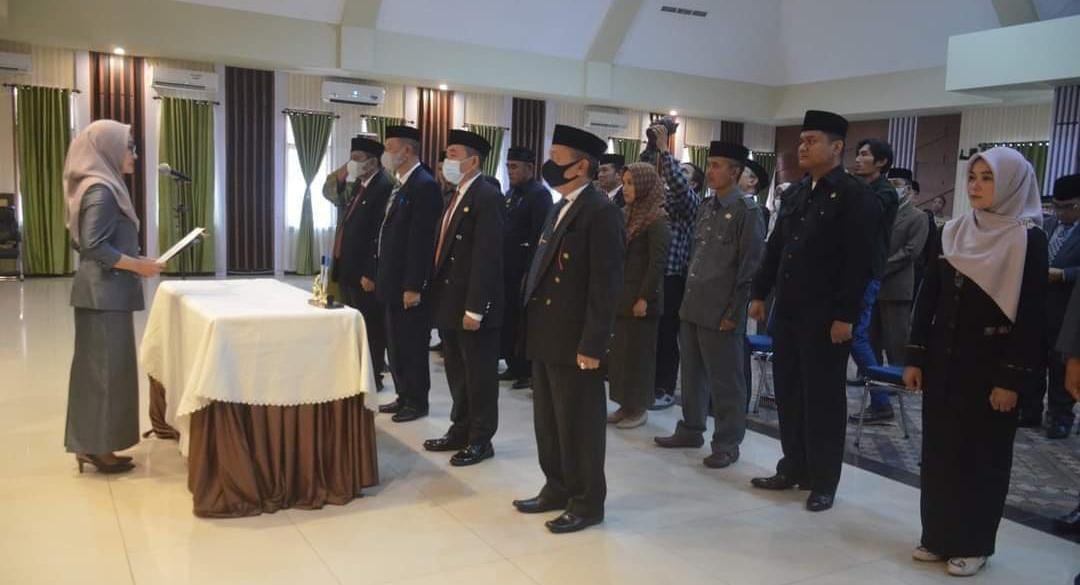Empat Pejabat Pimpinan Tinggi Pratama Dilantik Diambil Sumpah, Ini Pesan Bupati Luwu Utara