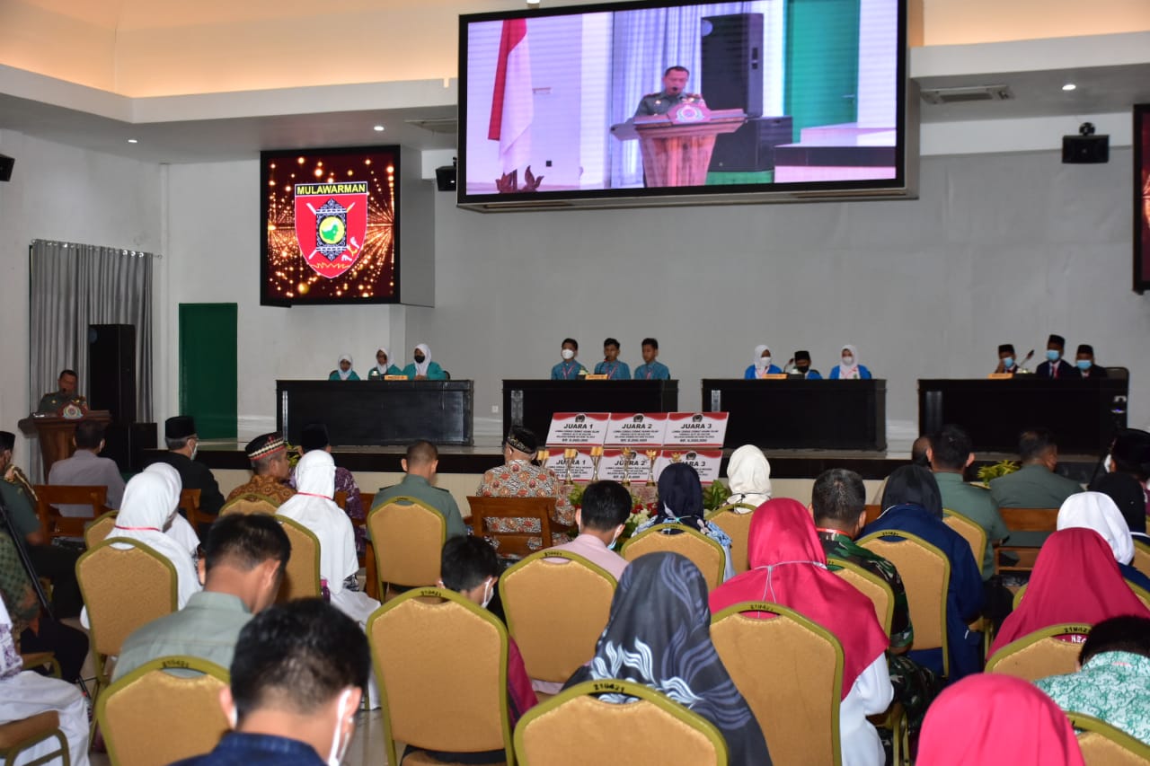 Lomba Cerdas Cermat Agama Islam dan Bela Negara dalam rangka Memperingati HUT RI Ke- 77 Perkokoh Pondasi Generasi Muda