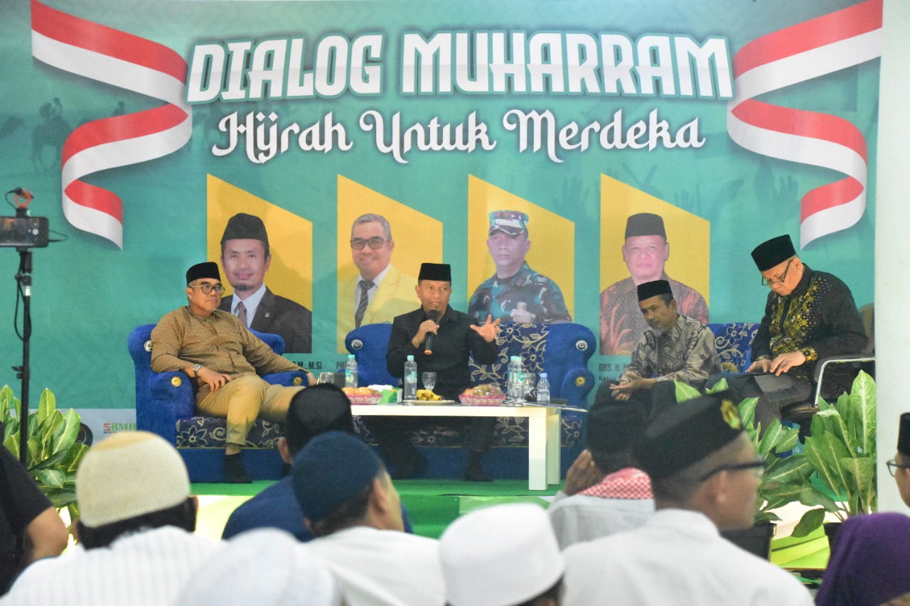 Hijrah Untuk Merdeka, Danrem 091/ASN Narasumber Dialog Muharram 1444 Hijriah