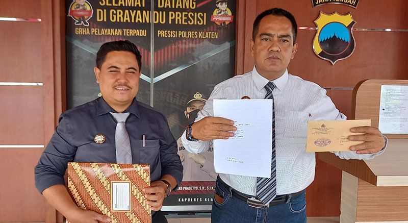 Korban Penipuan, Importir asal Perancis Mengadu Ke Polres Didamping Kuasa Hukum
