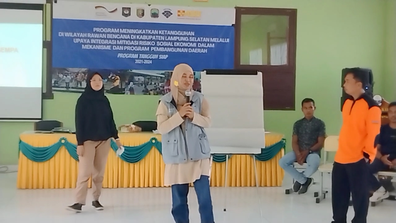 LSM Paluma Nusantara Berikan Pelatihan Prosedur Keselamatan Gempa Bumi