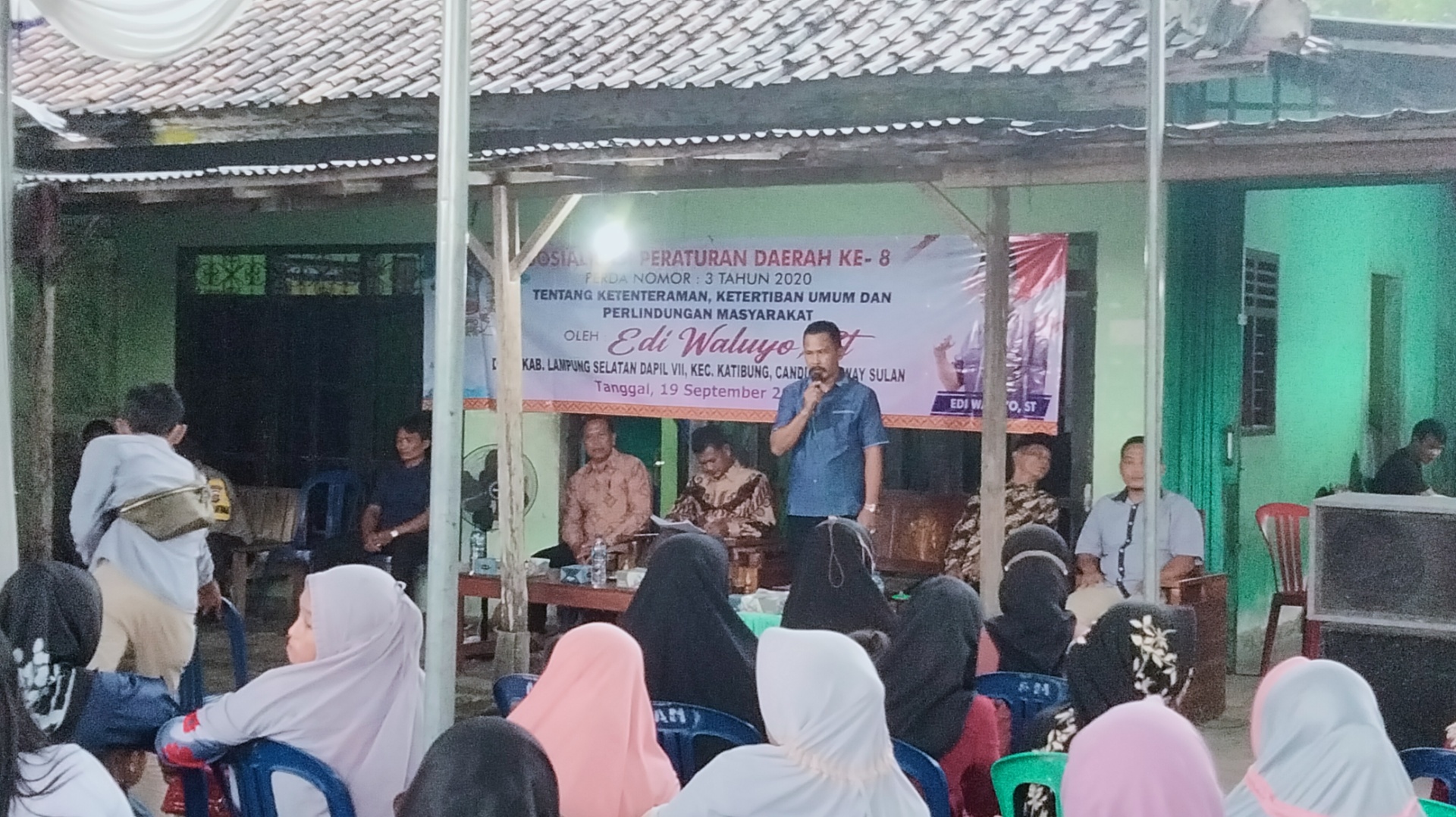 Edi Waluyo: Sosper Bertujuan Guna Menjelaskan Produk Hukum Tentang Peran Serta Masyarakat