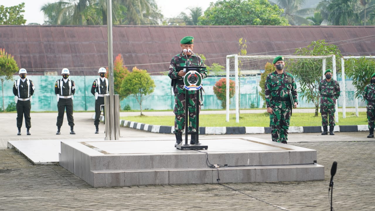 Upacara Bendera 17-an, Danrem 091/ASN Bacakan Amanat Pangdam VI/Mulawarman