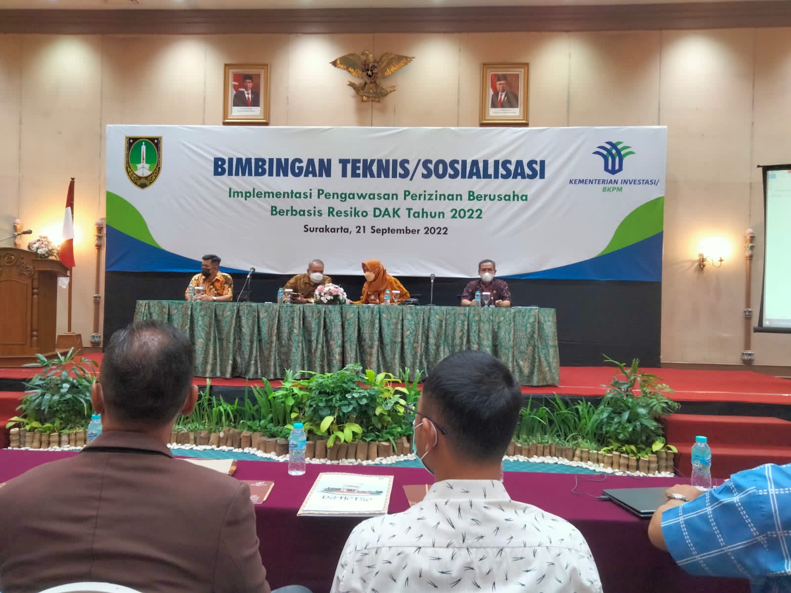 Kementrian Investasi/ BKPM Gelar Bimtek Bagi Pelaku Usaha Mikro dan Menengah di Kota Solo