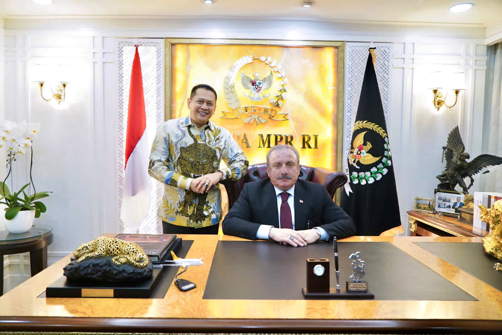 Ketua MPR RI Apresiasi Parlemen Turki Dukung Pembentukan Forum MPR Dunia