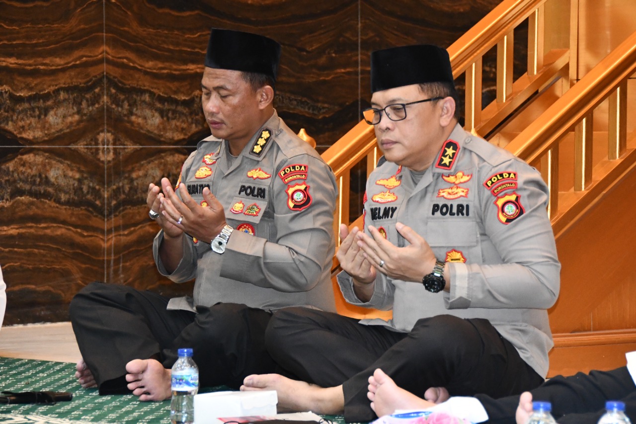Hari Ke-7, Polda Gorontalo Kembali Gelar Doa Tahlilan Bagi Korban Stadion Kanjuruhan