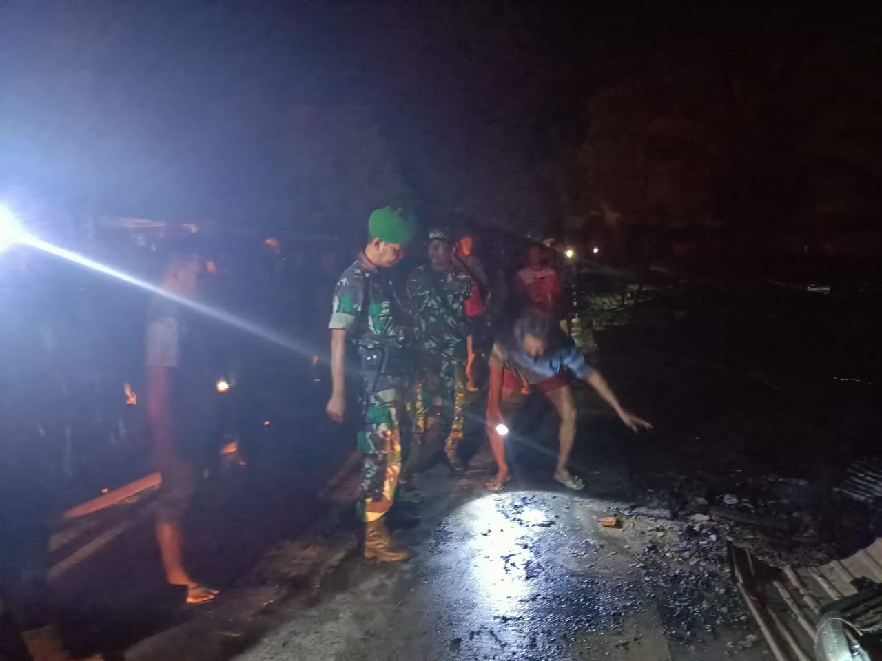 Sijago Merah Kembali Berulah, Anggota Koramil Tenggarong Turun Tangan
