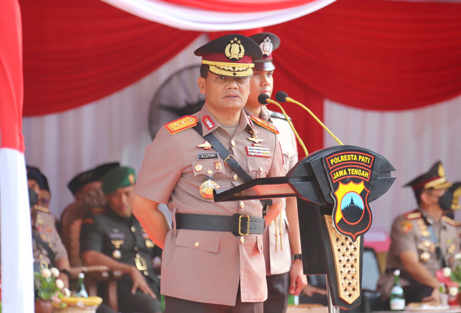 Naik Tipe menjadi Polresta Pati, Kapolda Jateng : Mampu menjawab Tantangan dan Harapan Masyarakat