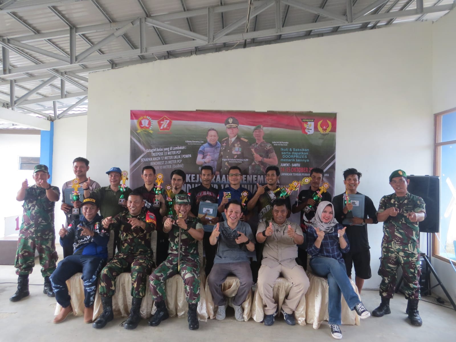 Lomba Kejuaraan Menembak Resmi di Tutup