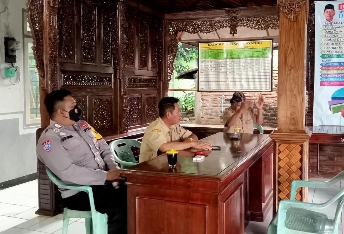Cuaca Ekstrim, Bhabinkamtibmas Himbau Warga Waspada Bencana