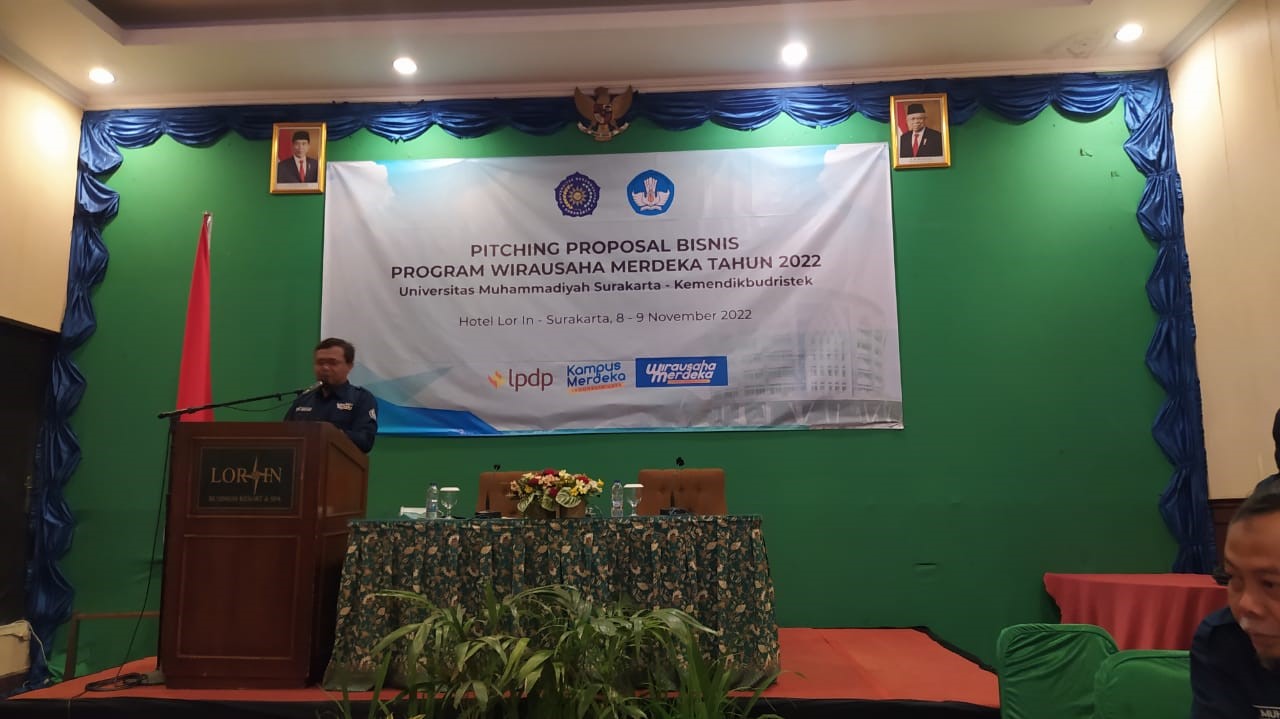 UMS Gelar Pitching Proposal Bisnis Wirausaha Merdeka
